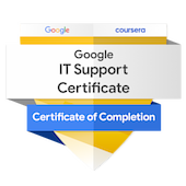 Google IT Support Professional Certificate